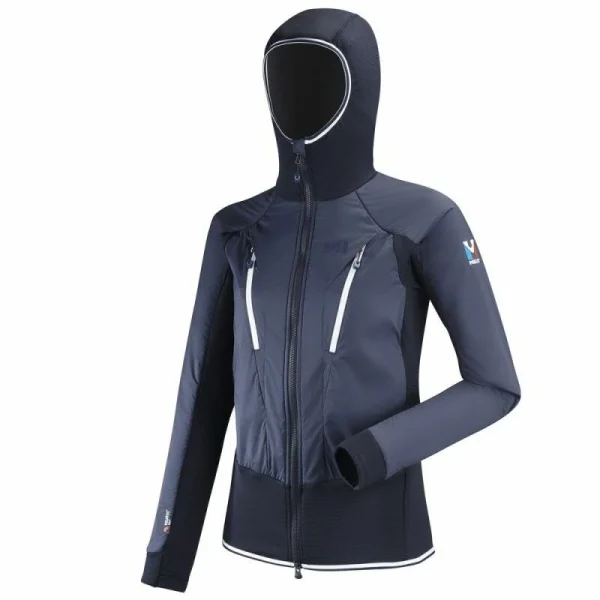 Bon marché ⌛ Millet Trilogy Hybrid Alpha Hoodie – Polaire femme 🔔 magasin pas cher 1